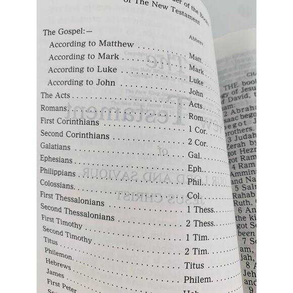 New Testament Psalms Gideons Bible Hospital Edition Softcover Easy To Read Type - Picture 4 of 6